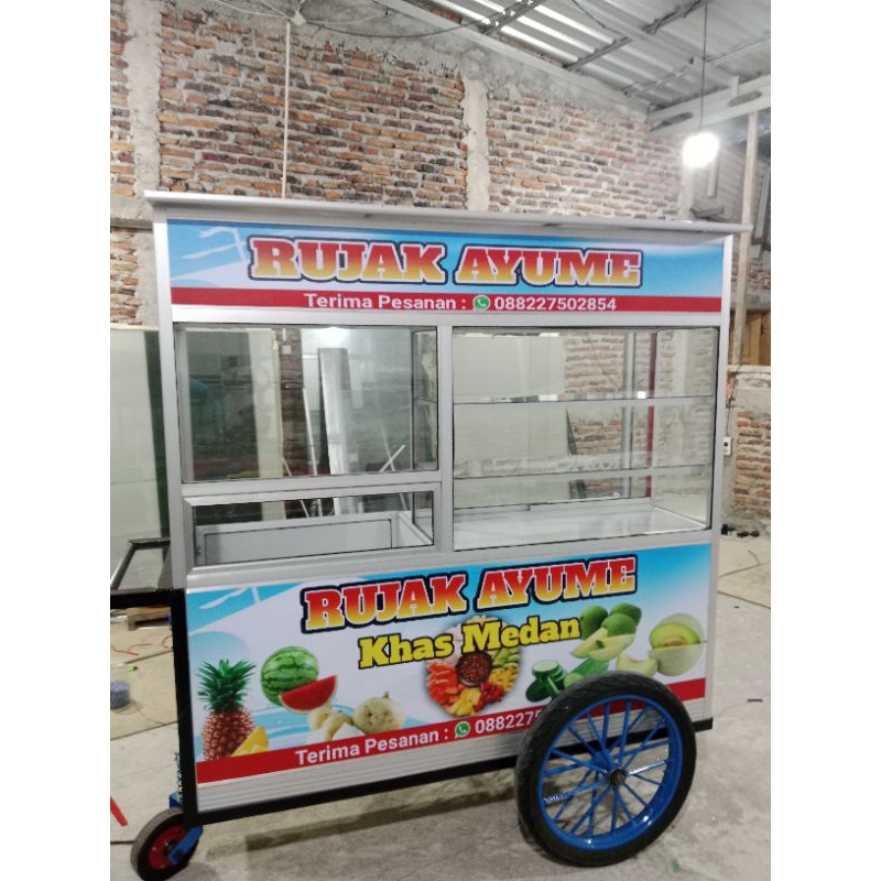 Jual grobak jualan murah free disain gambar | Shopee Indonesia