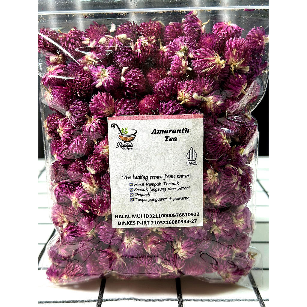 Jual Globe Amaranth Tea 1 Kg Teh Bunga Globe Amaranth Kering Rempah