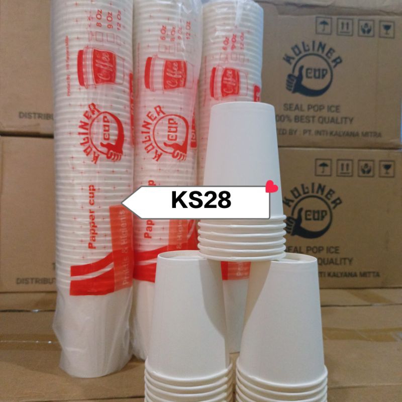 Jual Hot Paper Cup Gelas Kertas 9oz Polos Isi 50pcs Shopee Indonesia 2005