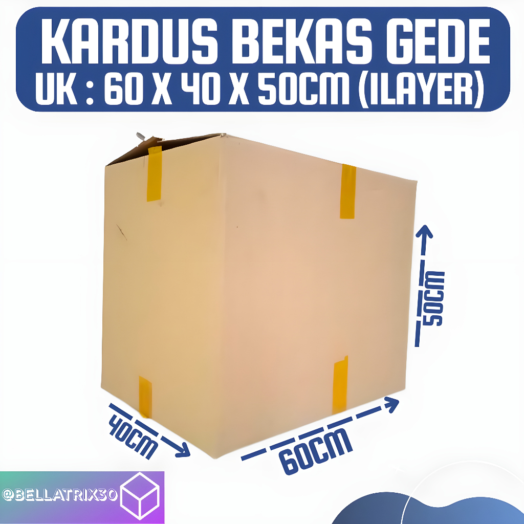 Jual Dus Besar Bekas Jumbo Packing Kardus Polos Besar Untuk Pindahan Rumah Tebal Besar Pindahan