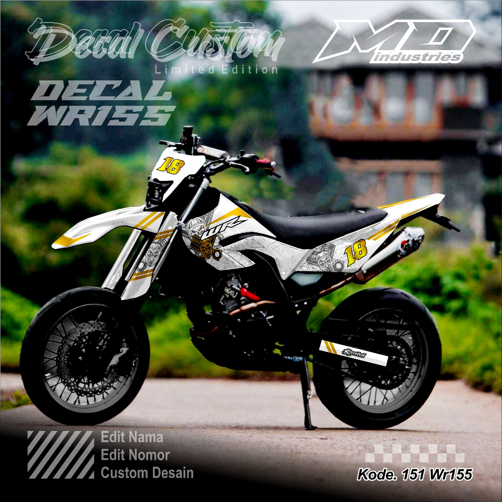 Yamaha WR155 R desain body baru 2026