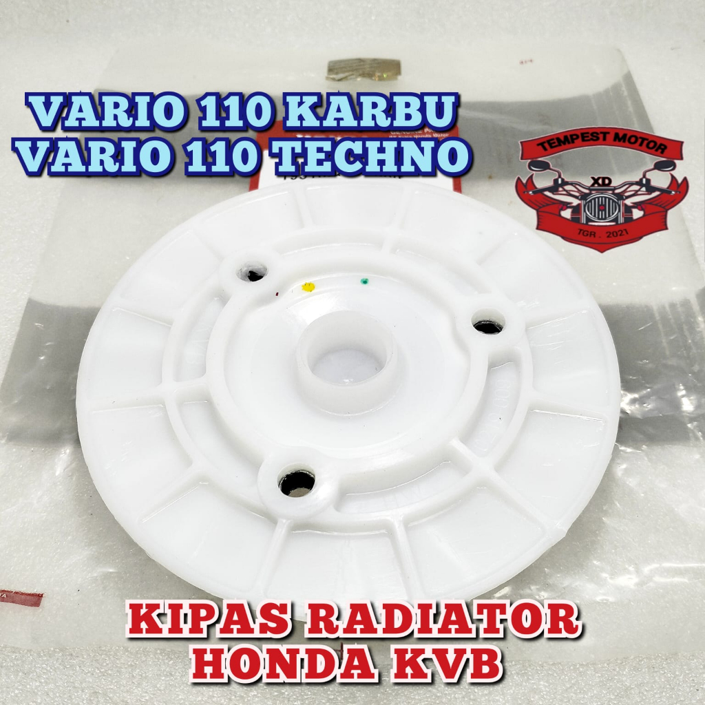 Jual KIPAS RADIATOR VARIO 110 KIPAS RADIATOR KVB ORIGINAL HONDA AHM ...