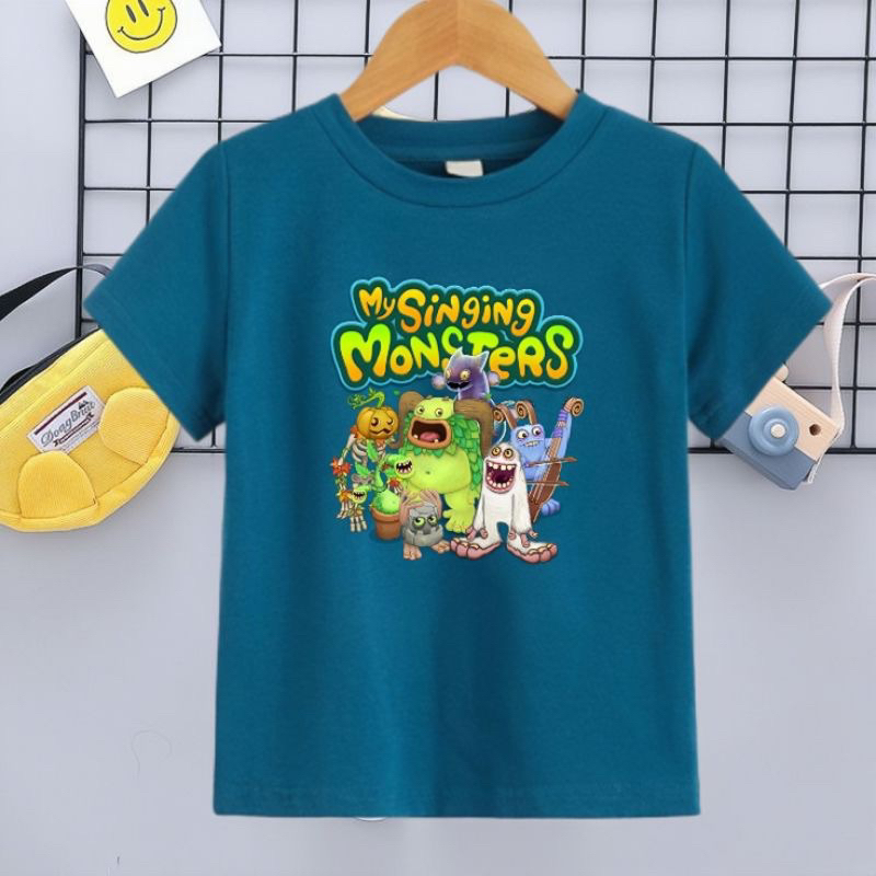 Jual Kaos/Baju Anak Distro My Singing MonsterS ( 2 - 10 Tahun ) Cewek ...