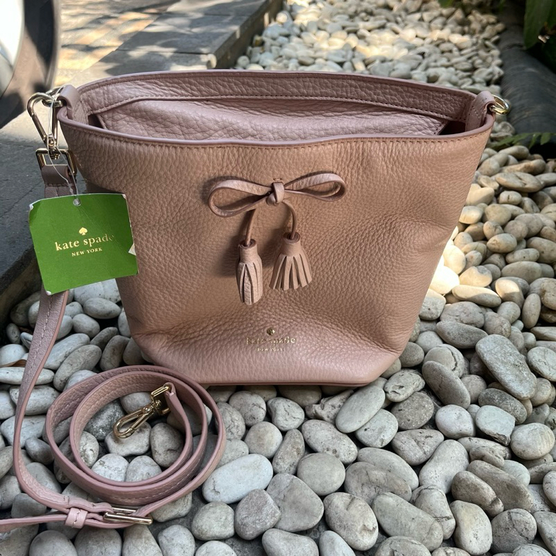 Kate Spade Vanessa Bucket Bag Dusty Pink Original Preloved