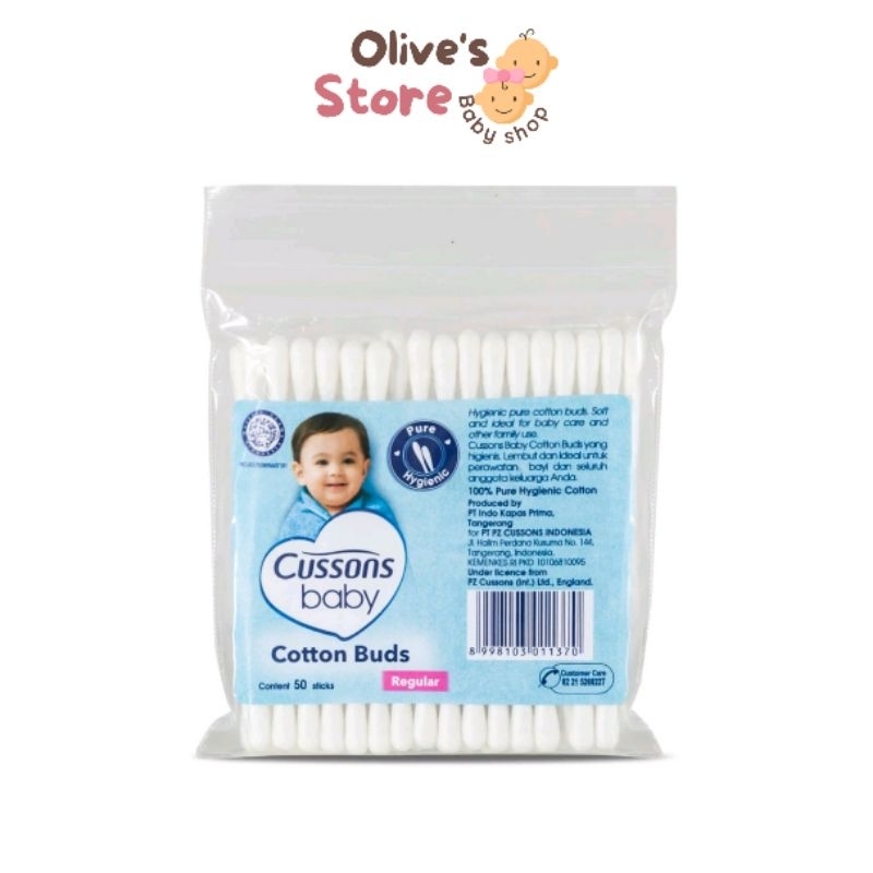 Jual Cussons Baby Cotton Buds Pembersih Telinga Reguler & Extra Fine