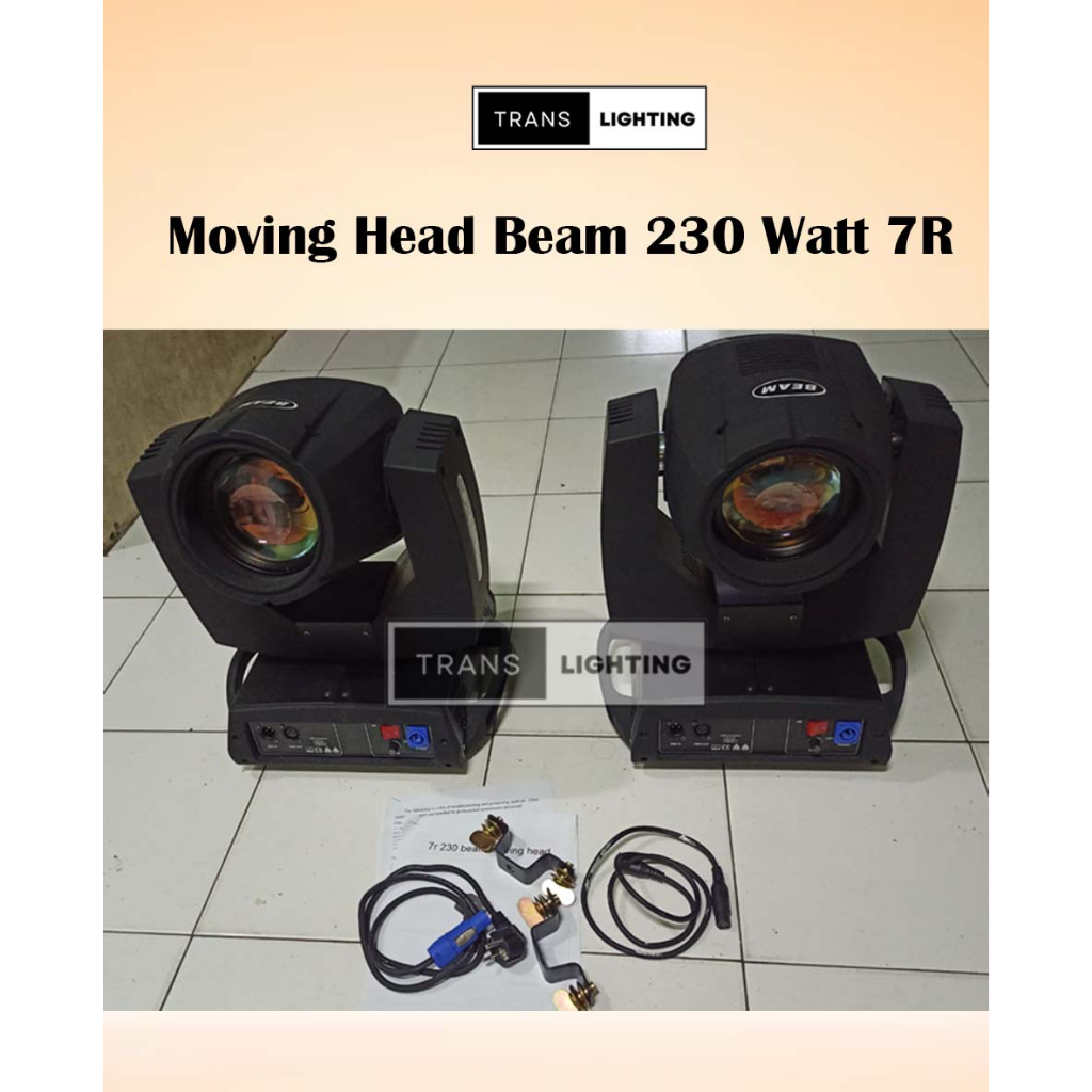 Jual MOVING HEAD BEAM 230 WATT 7R (1 UNIT) | Shopee Indonesia
