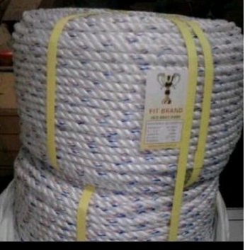 Jual 6mm tali nilon putih 6 mili tali tambang plastik nylon rope tali ...