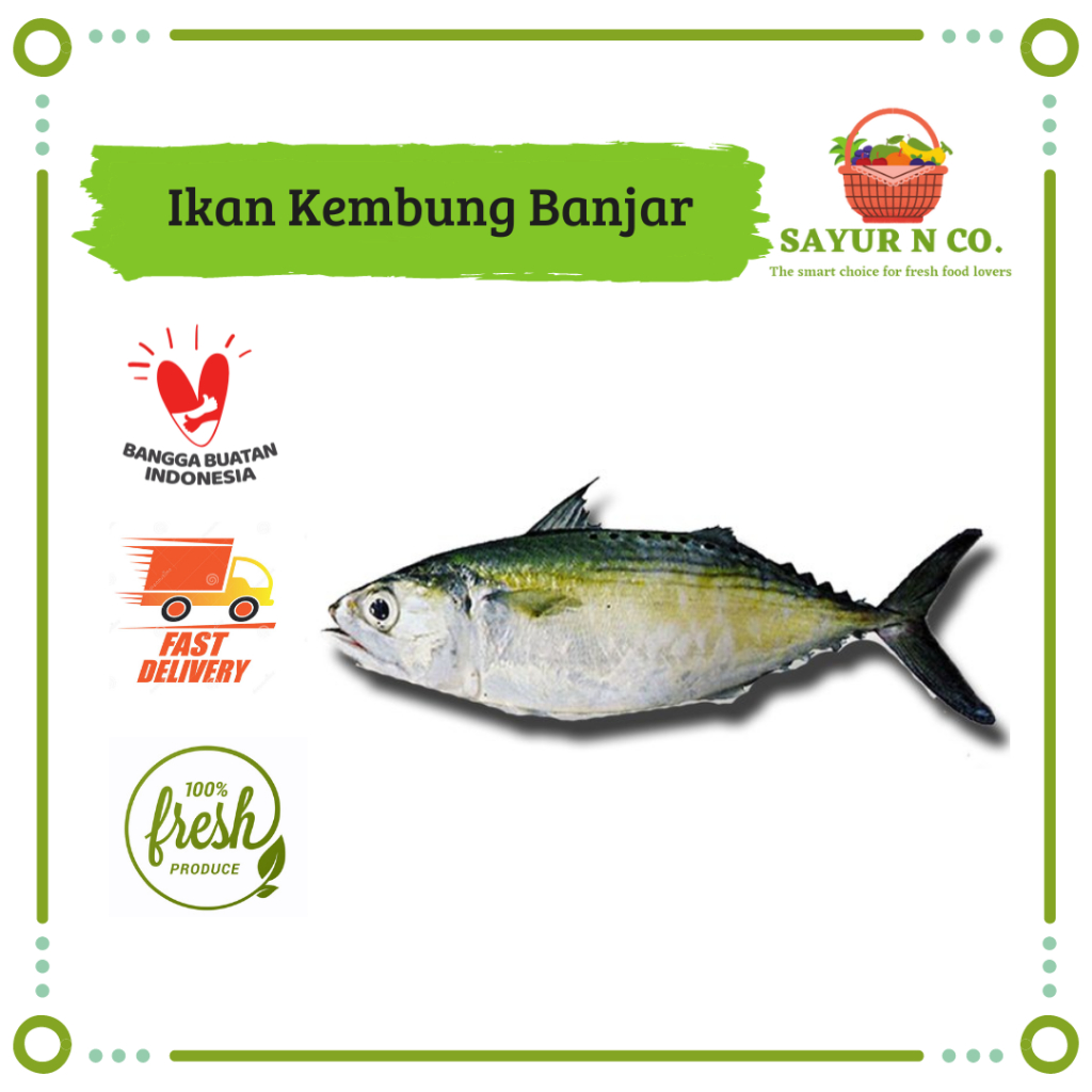 Jual Ikan Kembung Banjar 1 Kg Sayur N Co Bekasi Shopee Indonesia 