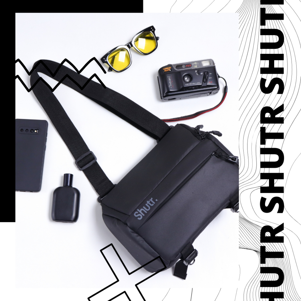 Jual Tas Kamera Selempang - Tas kamera DSLR Mirrorless SHUTR Camera