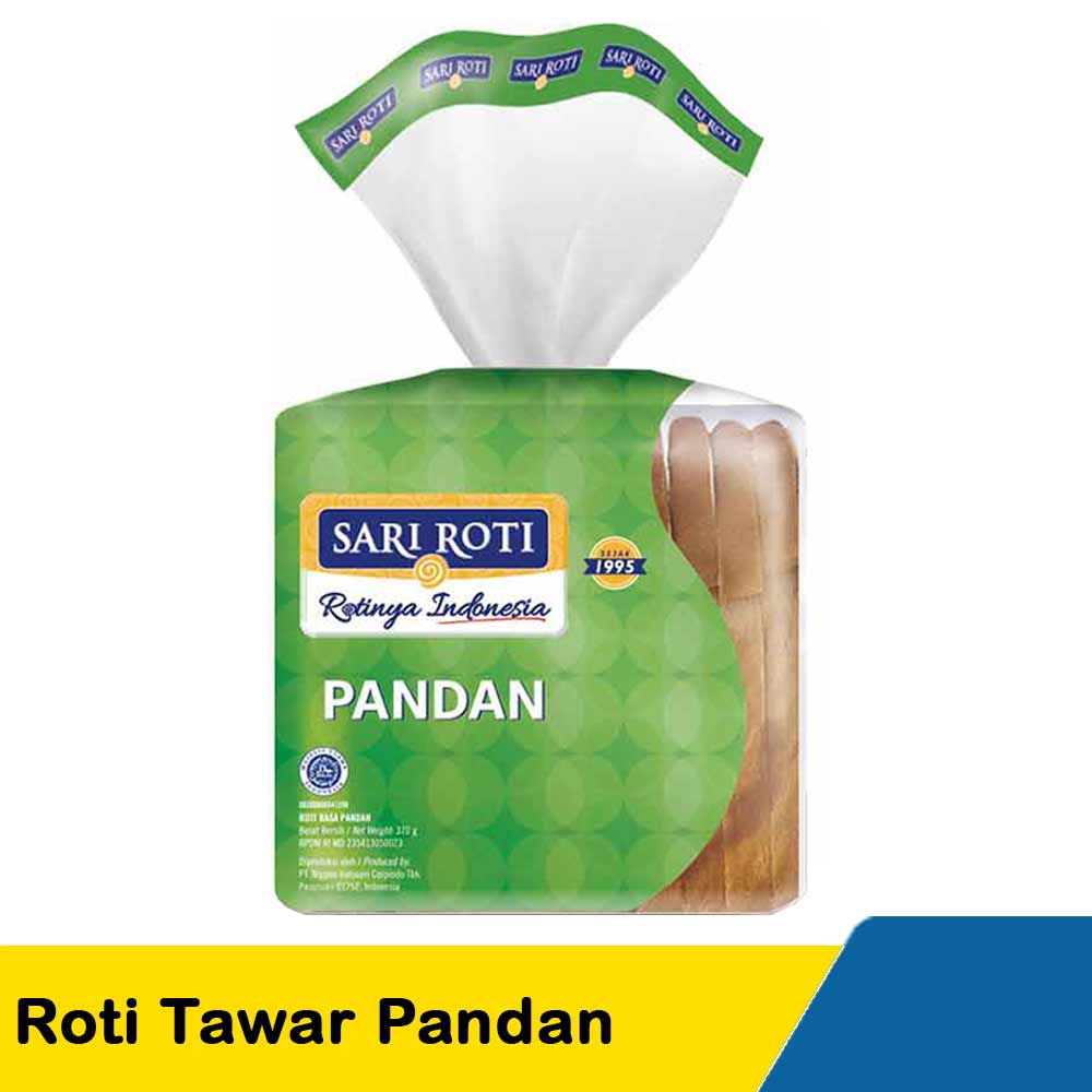 Jual 100 PCS SARI ROTI TAWAR PANDAN II SNACK ACARA II SNACK TAKJIL II ...