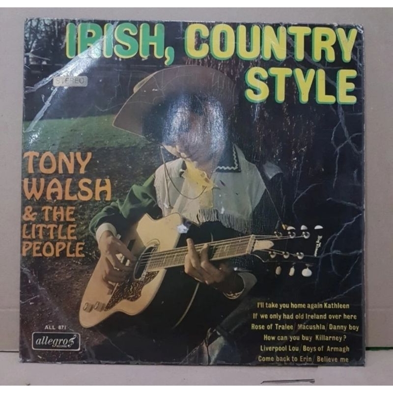 Jual Vinyl Piringan Hitam 12 inch Tony Walsh&The Little People | Shopee ...
