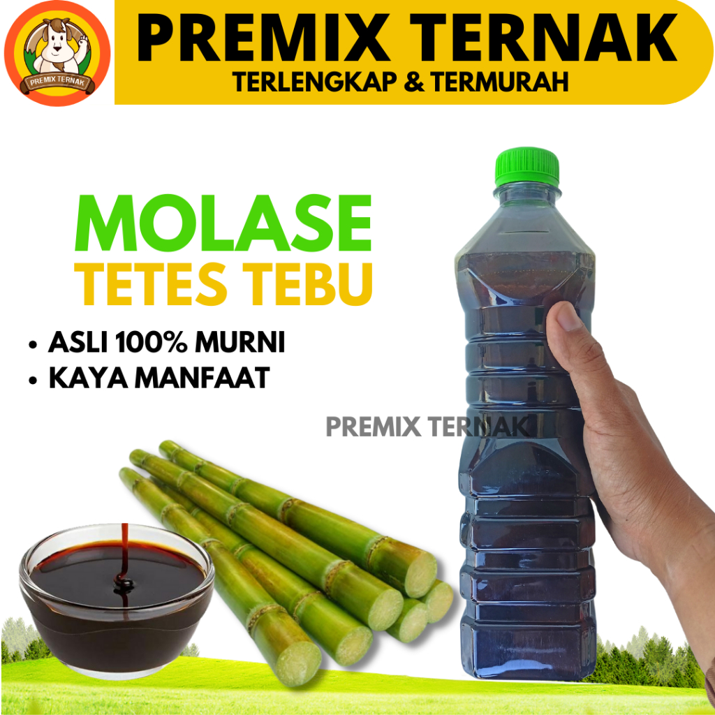 Jual MOLASE TETES TEBU 1 KG Tetes Tebu Molasses Murni Kental Berkualitas Shopee Indonesia