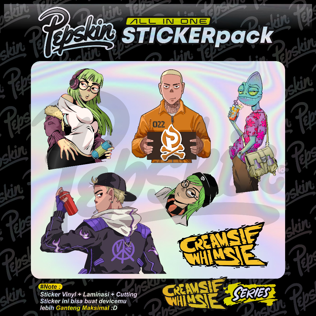 Jual Sticker pack Hologram CW | Shopee Indonesia