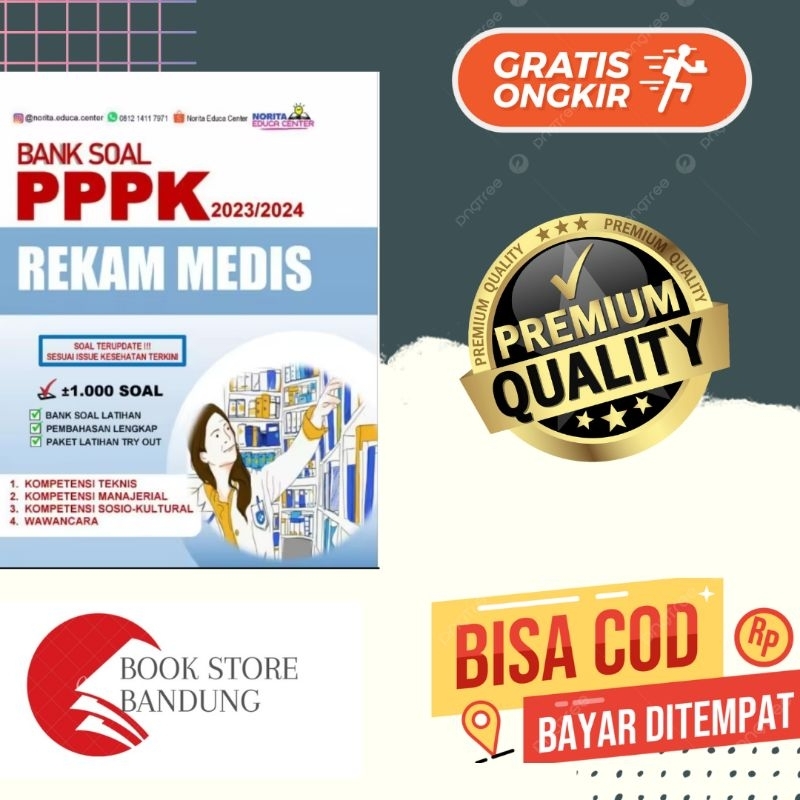 Jual BUKU PPPK REKAM MEDIS 2023/2024 Shopee Indonesia