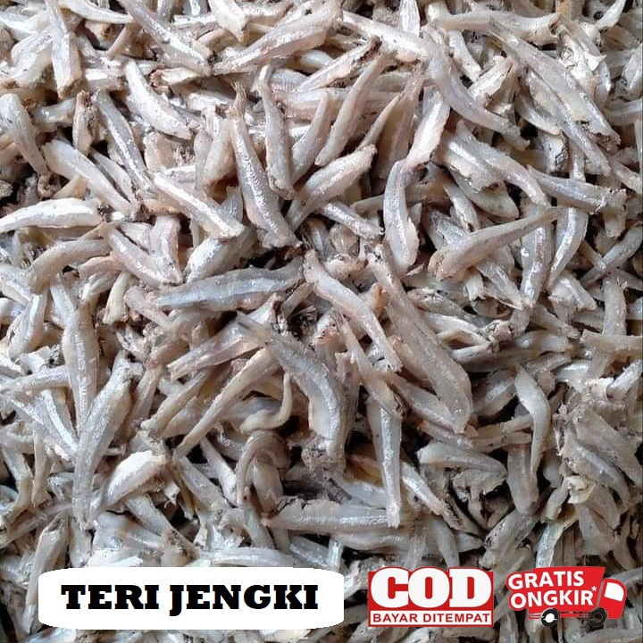 Jual Ikan Asin Teri Jengki 250 Gram Rebus Kering Shopee Indonesia 