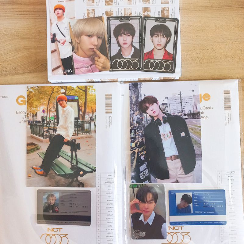 Jual NCT 2023 Golden Age Collecting Ver., Photocard & Access Card ...