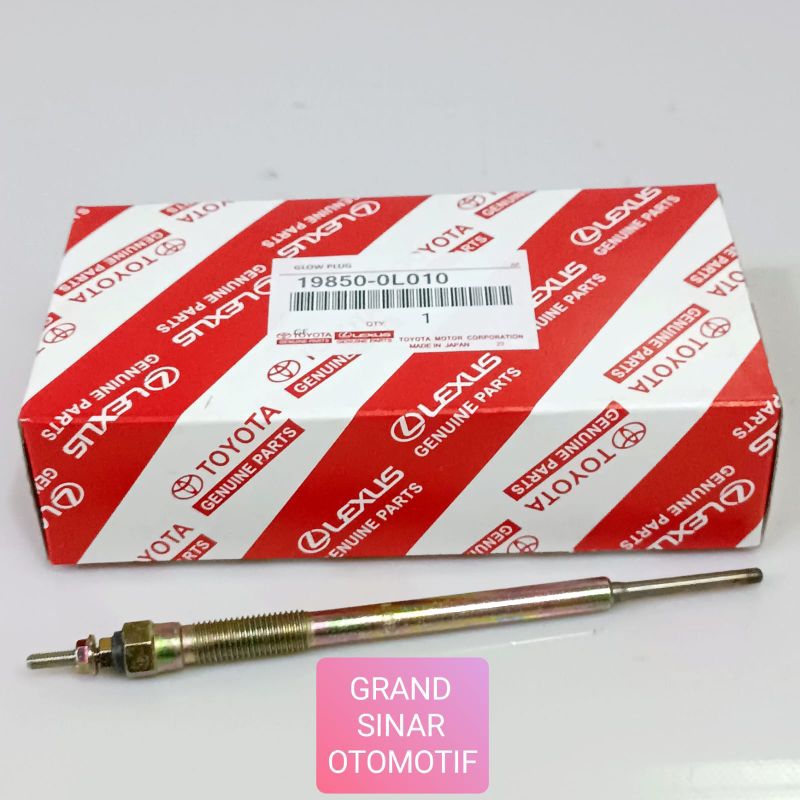Jual BUSI PEMANAS GLOW PLUG TOYOTA INNOVA HILUX FORTUNER DIESEL 2004