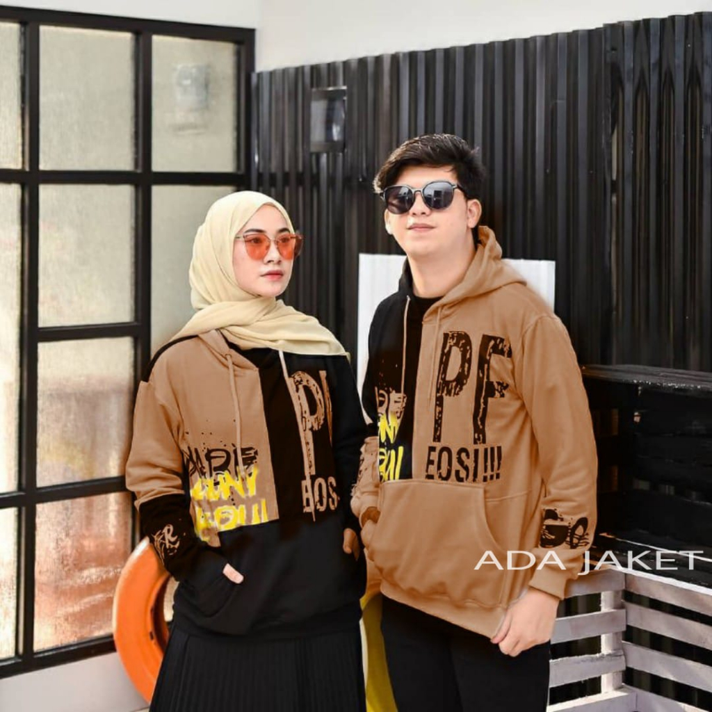 Hoodie couple shopee sale