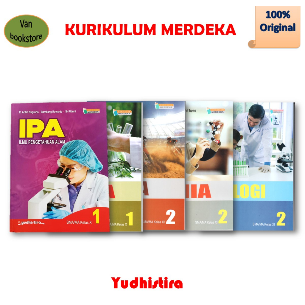 Jual Yudhistira Ipa Sma Kelas 10 11 Kurikulum Merdeka Kimia Fisika