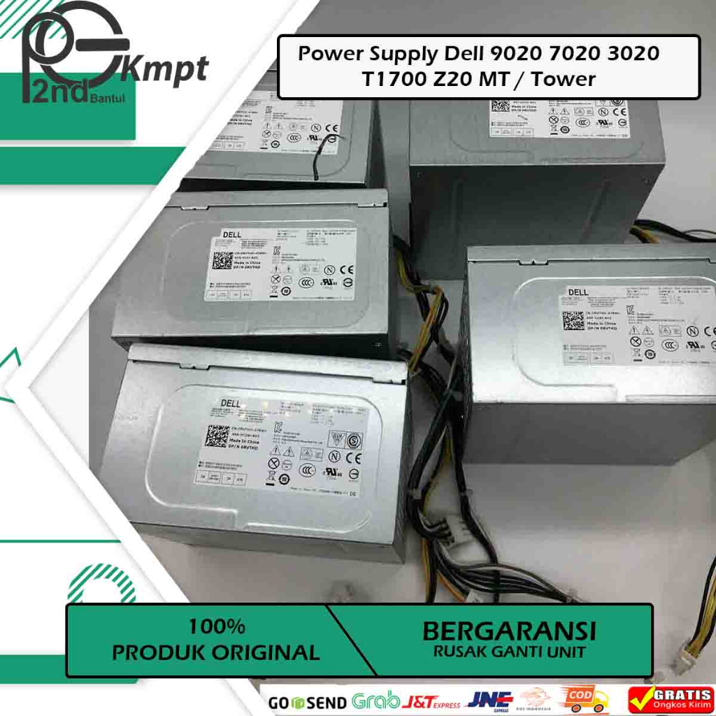 Jual Power Supply PSU Dell 8 Pin 9020 7020 3020 T1700 T20 MT / Tower