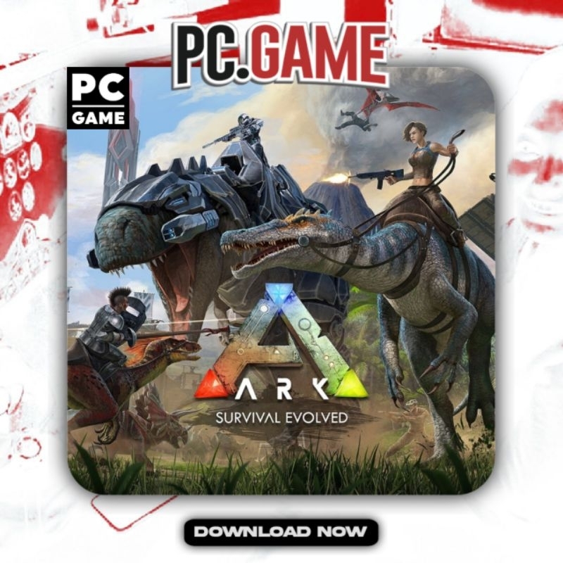 Jual ARK Survival Evolved Game PC/Laptop Autorun Installer Shopee