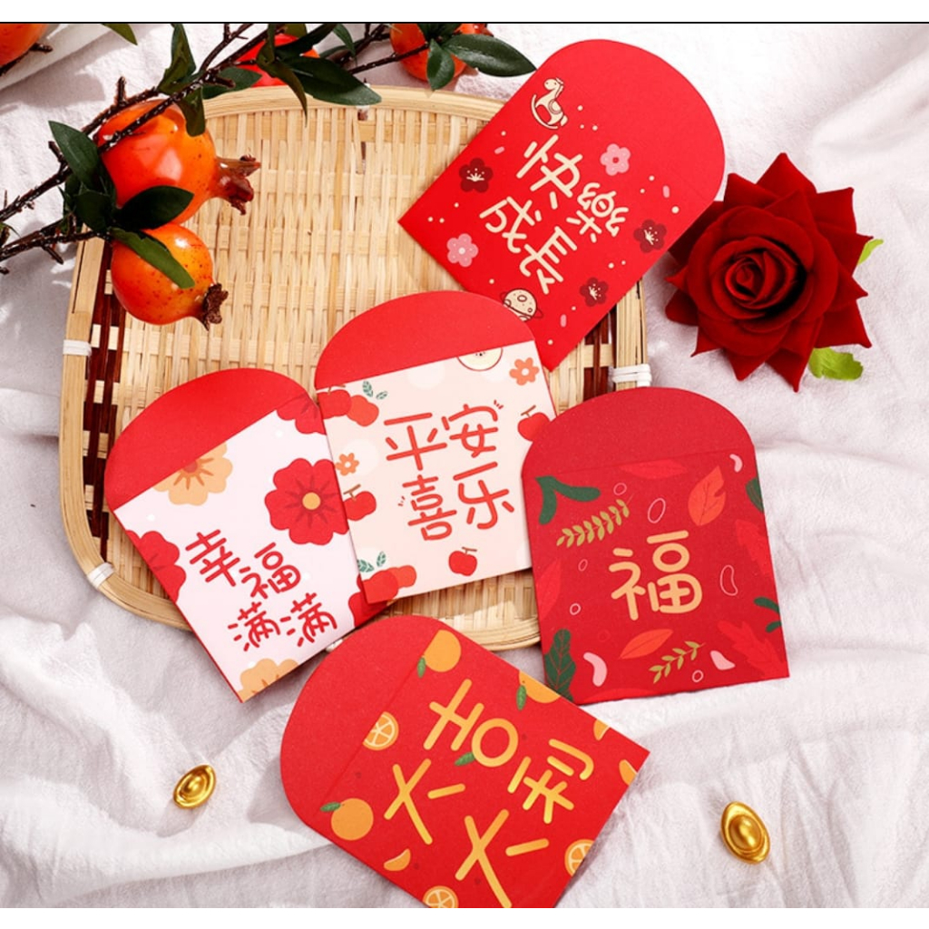 Jual 10 Pcs Angpau Hongbao Imlek Sincia Tahun Baru Chinese New Year ...