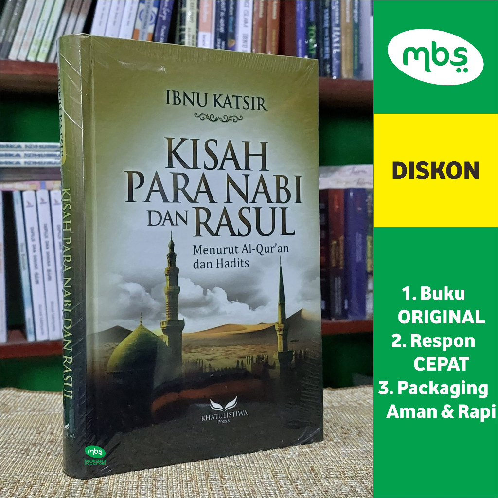 Jual BUKU KISAH PARA NABI DAN RASUL MENURUT AL-QUR'AN DAN HADITS - IBNU ...