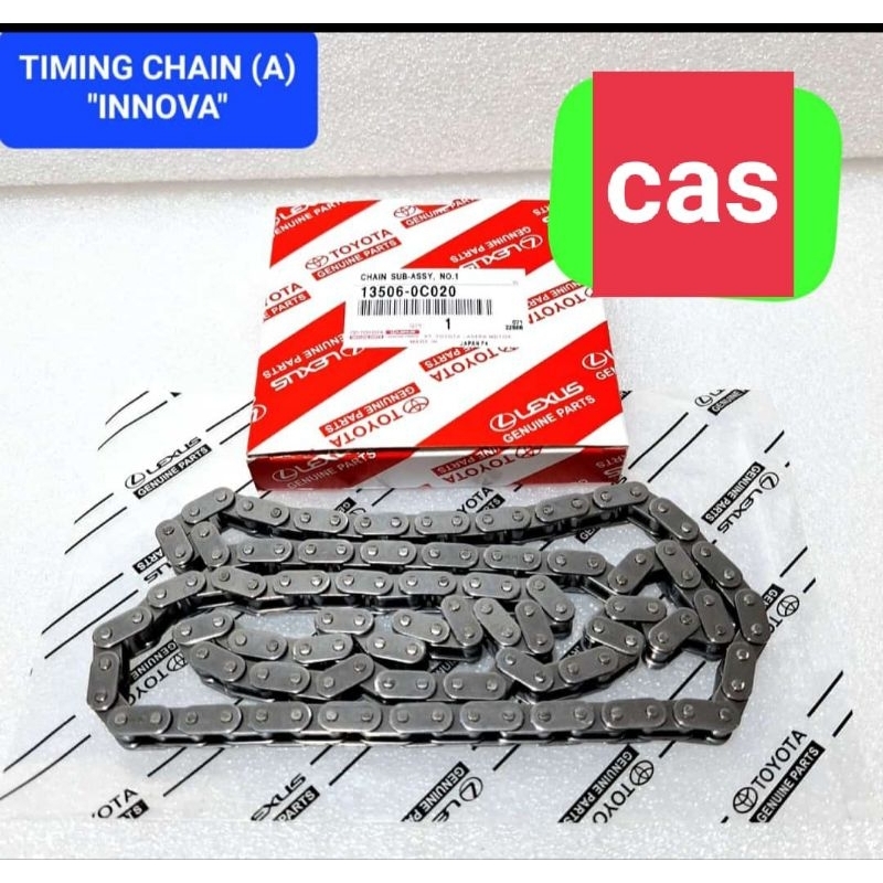 Jual chain timing rantai keteng innova inova 13506-0c020 original ...