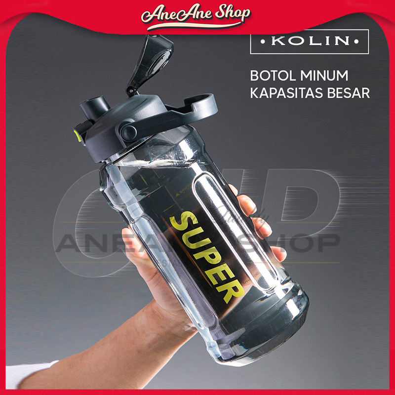 Jual KOLIN Botol minum Air Olahraga Kapasitas Besar dengan Sedotan ...