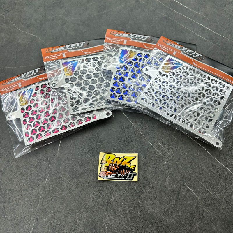 Jual Cover Radiator Titanium Vario 160/ Pcx 160 /Adv160 | Shopee Indonesia