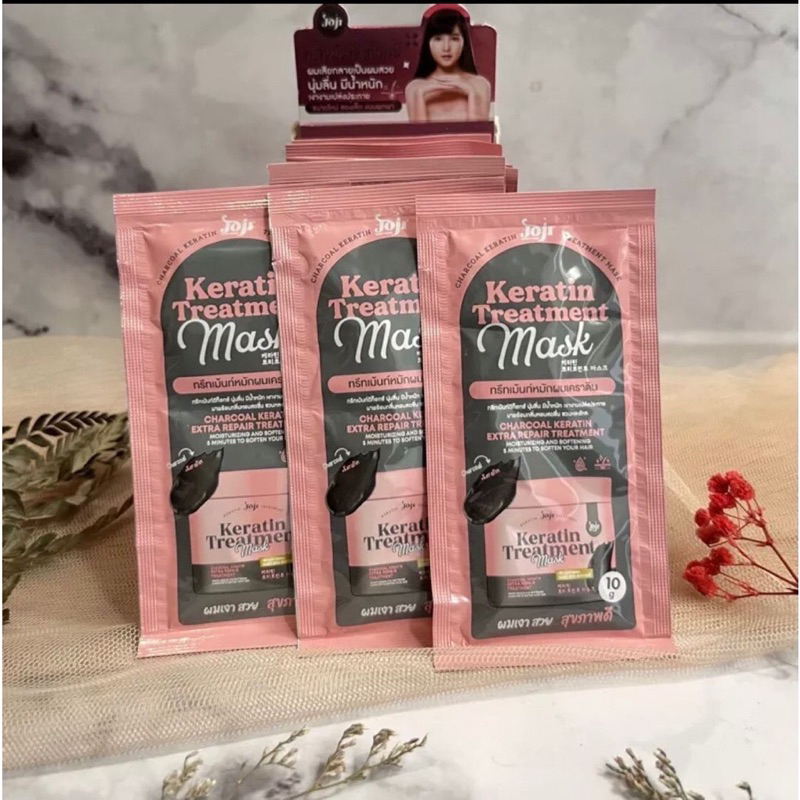 Jual JOJI KERATIN HAIRMASK SACHET / MASKER RAMBUT JOJI THAILAND BANGKOK ...