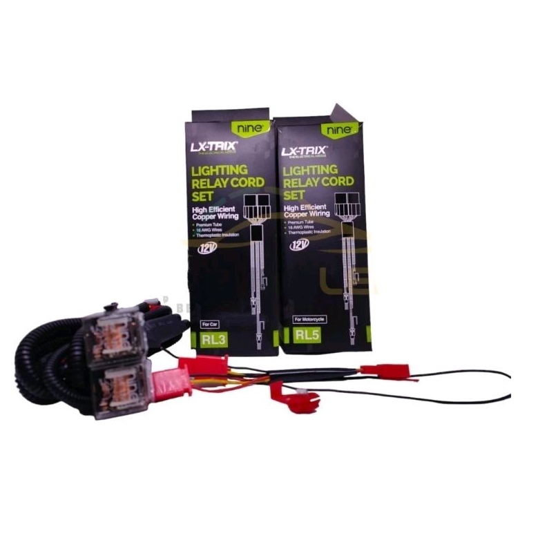 Jual KABEL RELAY SET 2 RILEY LAMPU TEMABK SOROT NINE RL3 RL5 PNP MOTOR ...