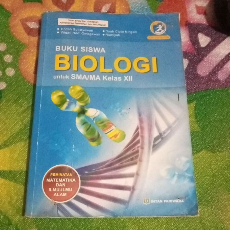 Jual Buku Biologi Kelas 3 Sma Penerbit Intan Pariwara Shopee Indonesia