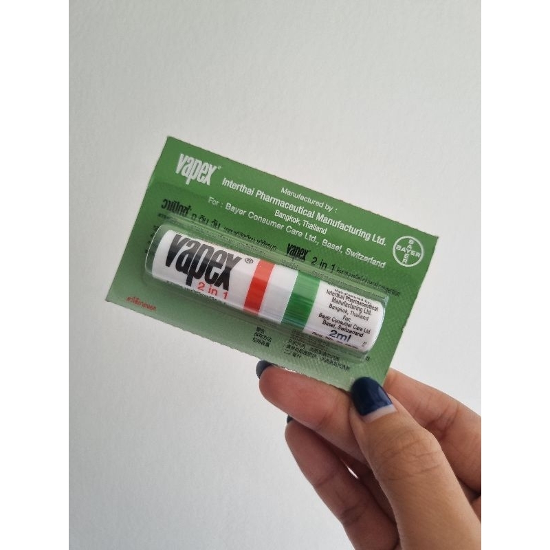 Jual Vapex Inhaler 2 in 1 original Thailand | Shopee Indonesia