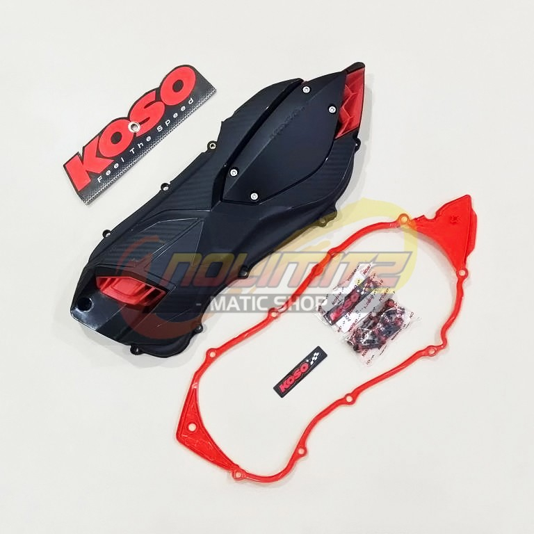 Jual Cover CVT Case Koso NEW Yamaha NMAX Aerox 155 Connected | Shopee ...