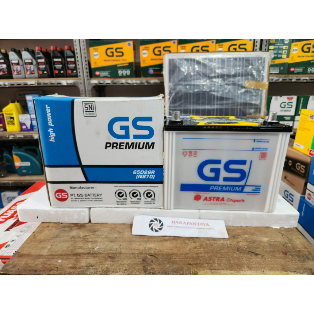 Jual AKI MOBIL GS ASTRA NS70 (65AH) PREMIUM BASAH | Shopee Indonesia