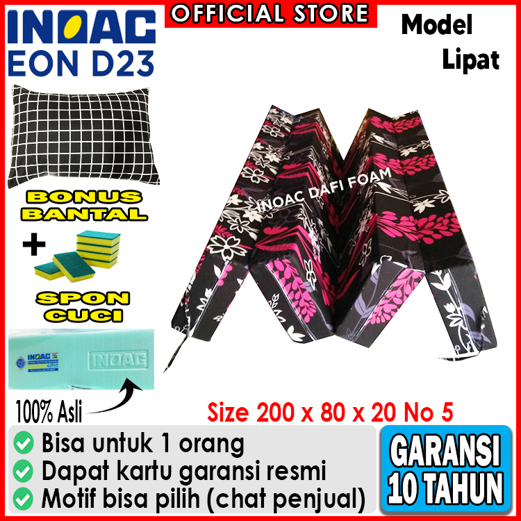 Jual Kasur Lipat Inoac X X Nomor Busa Inoac Eon D Original