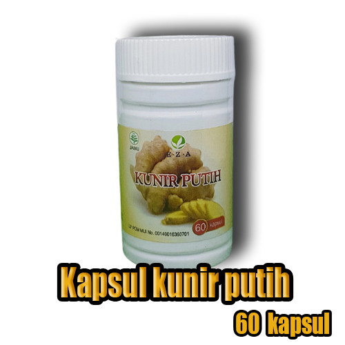 Jual Kapsul Kunir Putih Eza Isi 60 Shopee Indonesia 3870