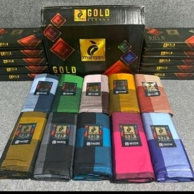 Jual SARUNG MANGGA GOLD PESONA DARUSSALAM | Shopee Indonesia