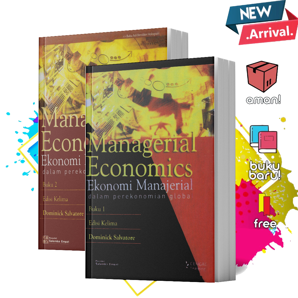 Jual PAKET Managerial Economics Ekonomi Manajerial Dalam Perekonomian ...