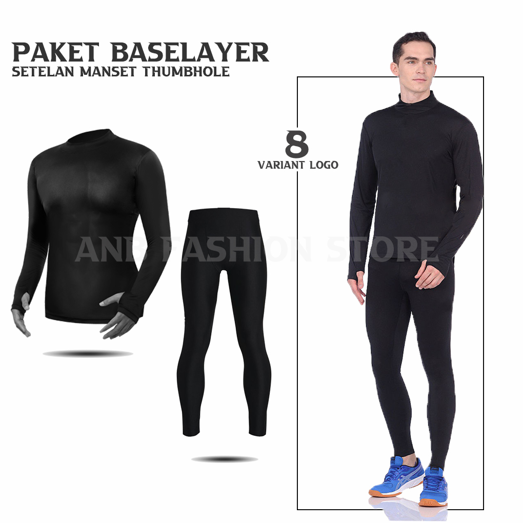 Jual Baju Baselayer Football Manset Lengan Panjang Thumbhole, Baju ...