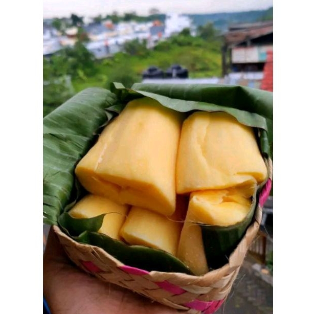 Jual Tape Singkong Mentega X Tape ketan hijau Tape Ketan ijo asli