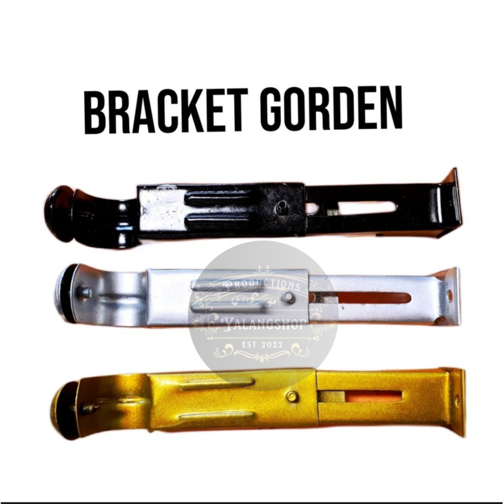 Jual bracket penyangga batang gorden dan encup penutup batang rel ...