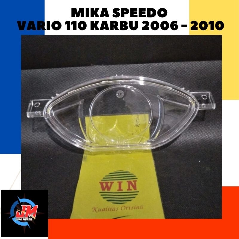 Jual MIKA SPEEDOMETER VARIO 110 KARBU 2006 2010 WIN / KACA