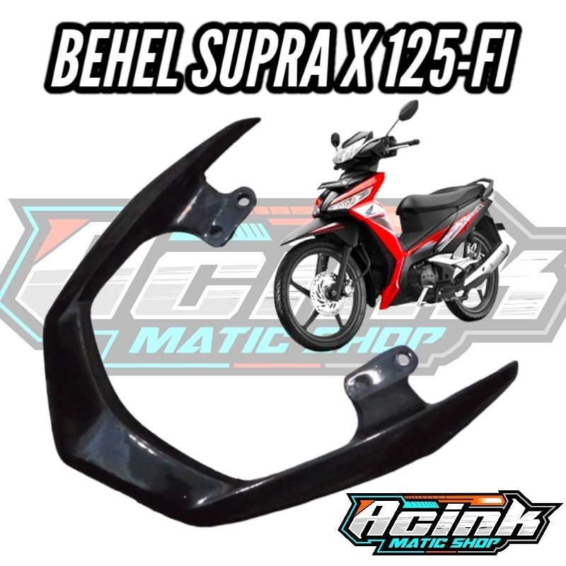 Jual Behel begel jok blakang Supra x 125 hitam model ori | Shopee Indonesia