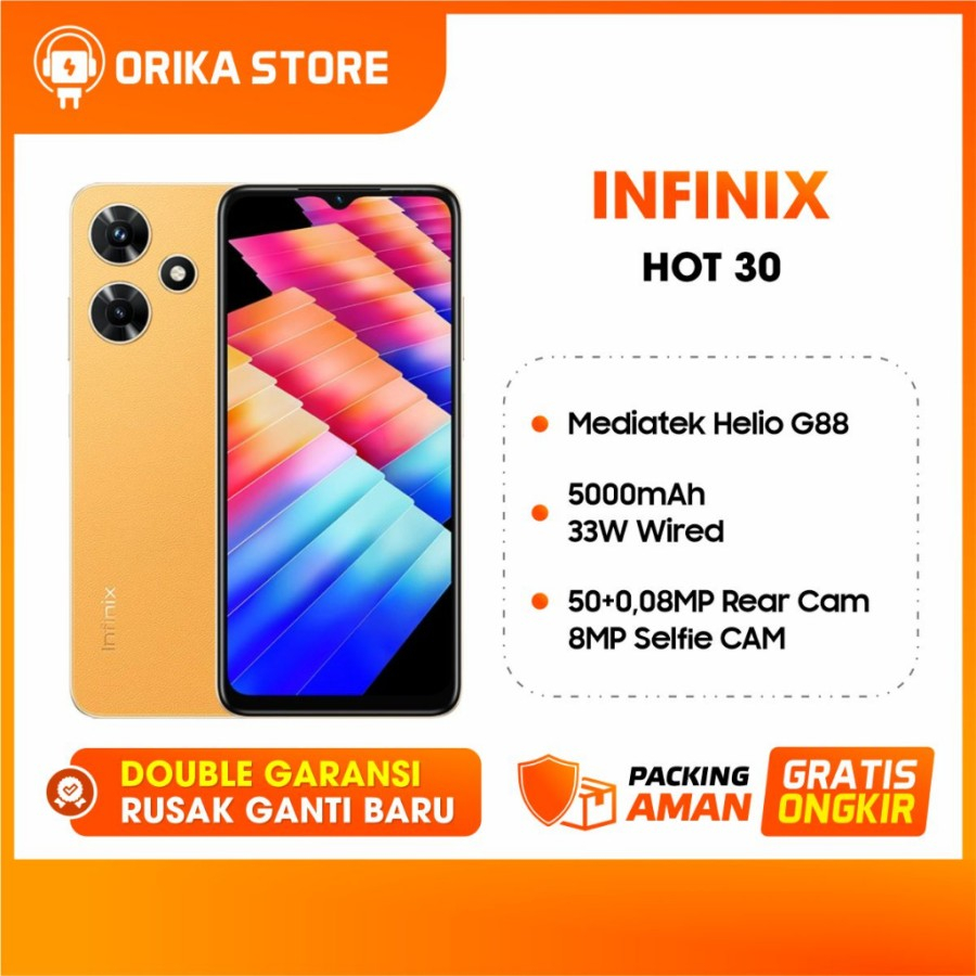 Jual Infinix HOT 30 8/256GB NFC Garansi Resmi 1 Tahun | Shopee Indonesia