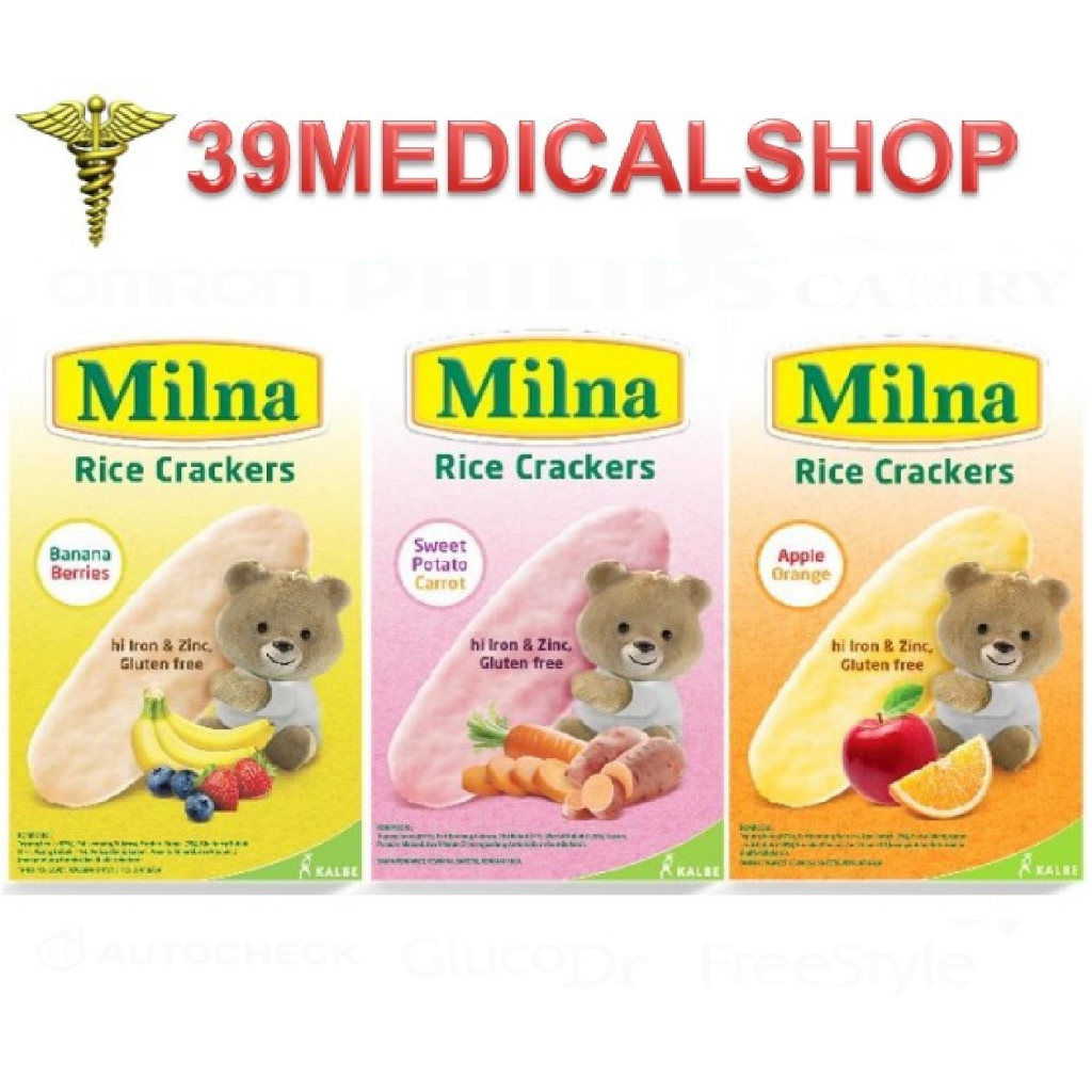 Jual MILNA RICE CRACKERS SNACK | Shopee Indonesia