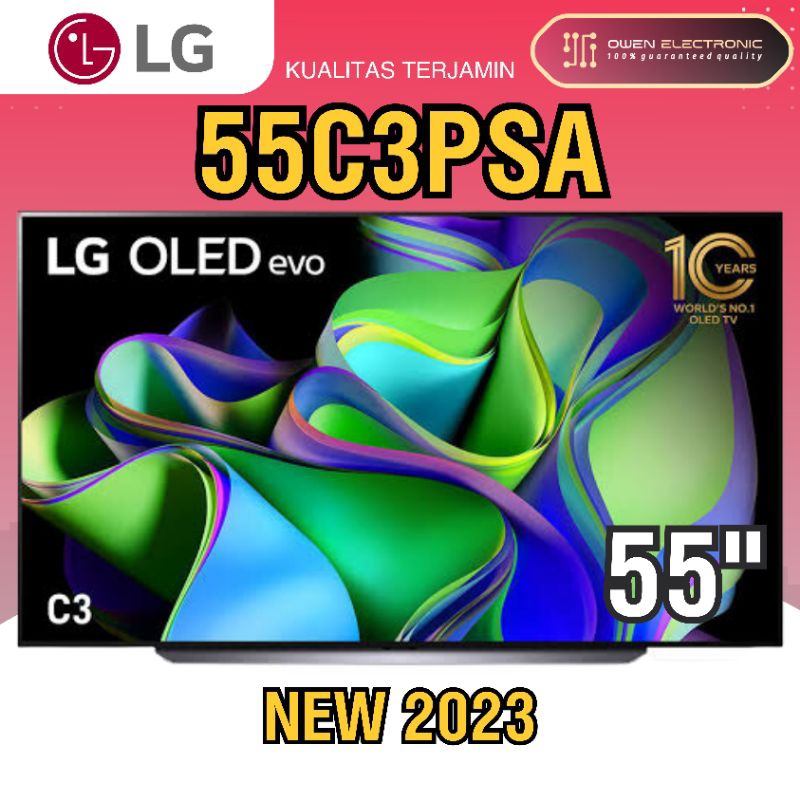 Jual LG 55C3 OLED TV 55 INCH SMART TV UHD 4K DOLBY VISION ATMOS 55C3PSA