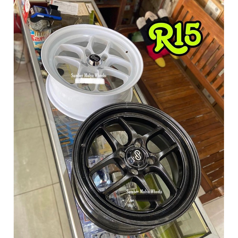 Jual (4pc) Velg R15 Enkei Tuning SC14. Sumber Mulya Wheels. Velg mobil ...