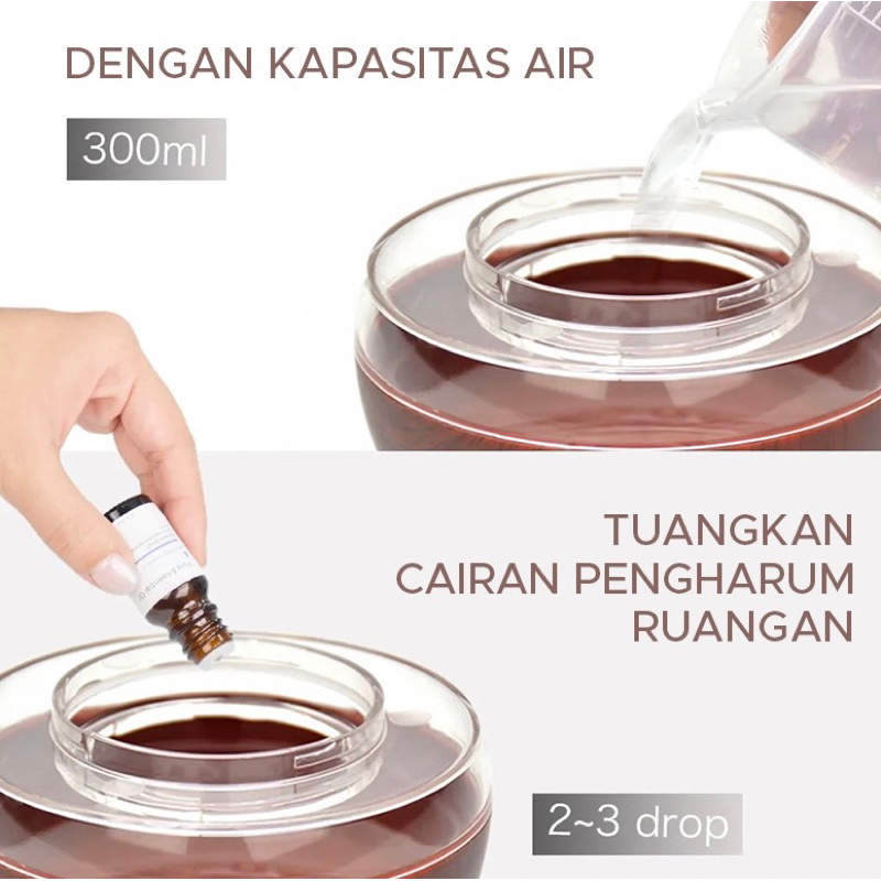 Jual Goto Humion Humidifier Diffuser Aroma Terapi Essential Oil ...